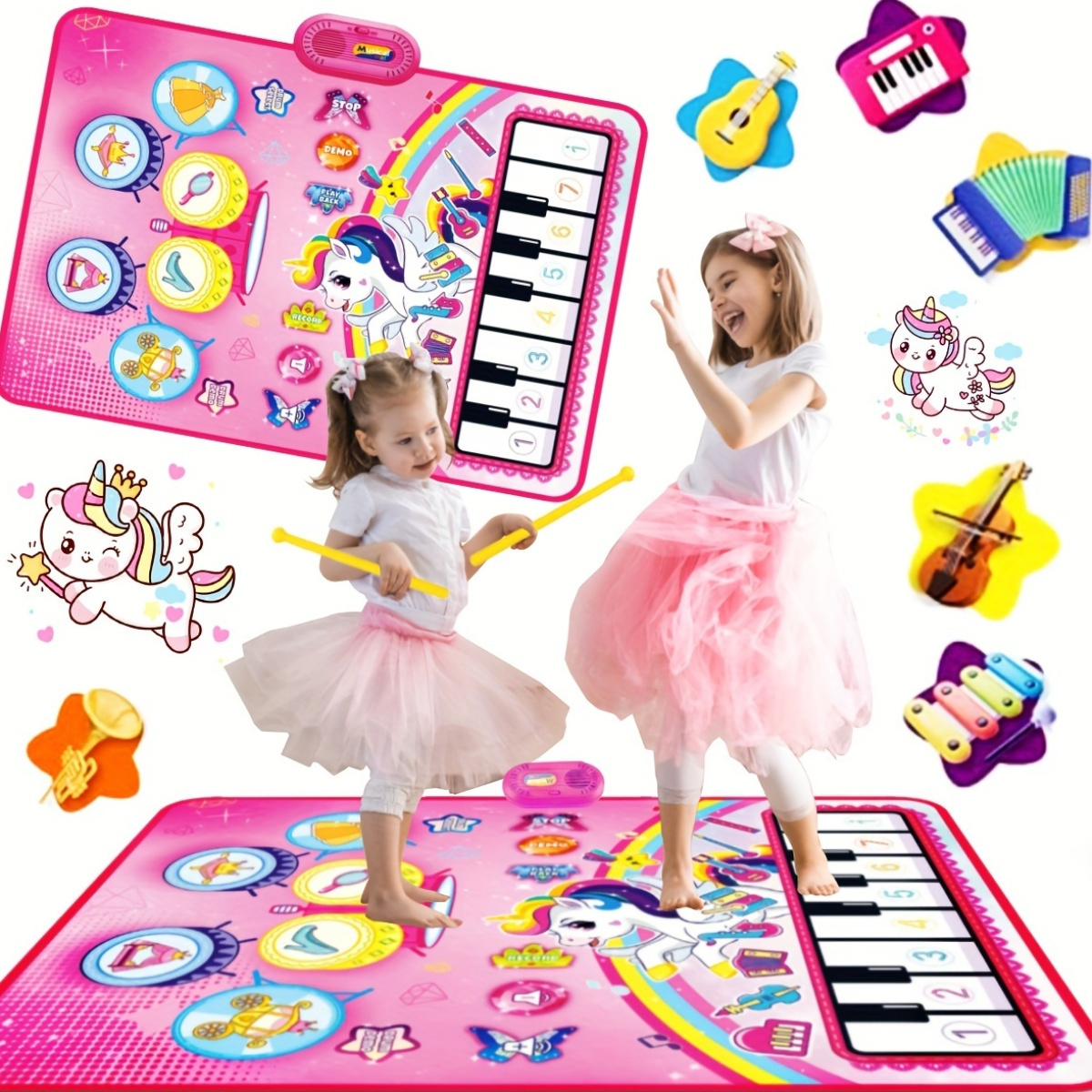 Musical Instrument No Touch - 3 In 1 Music Sensory Play