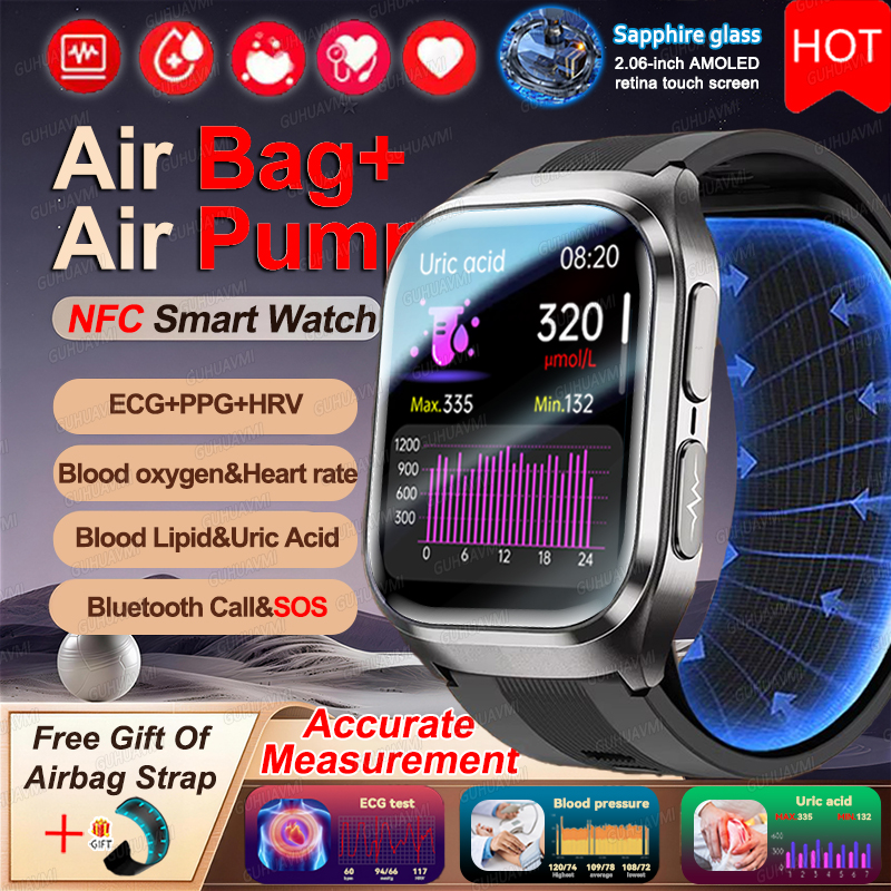 Musical Instrument No Touch - 2026New Sapphire Glass Smart Watch Men