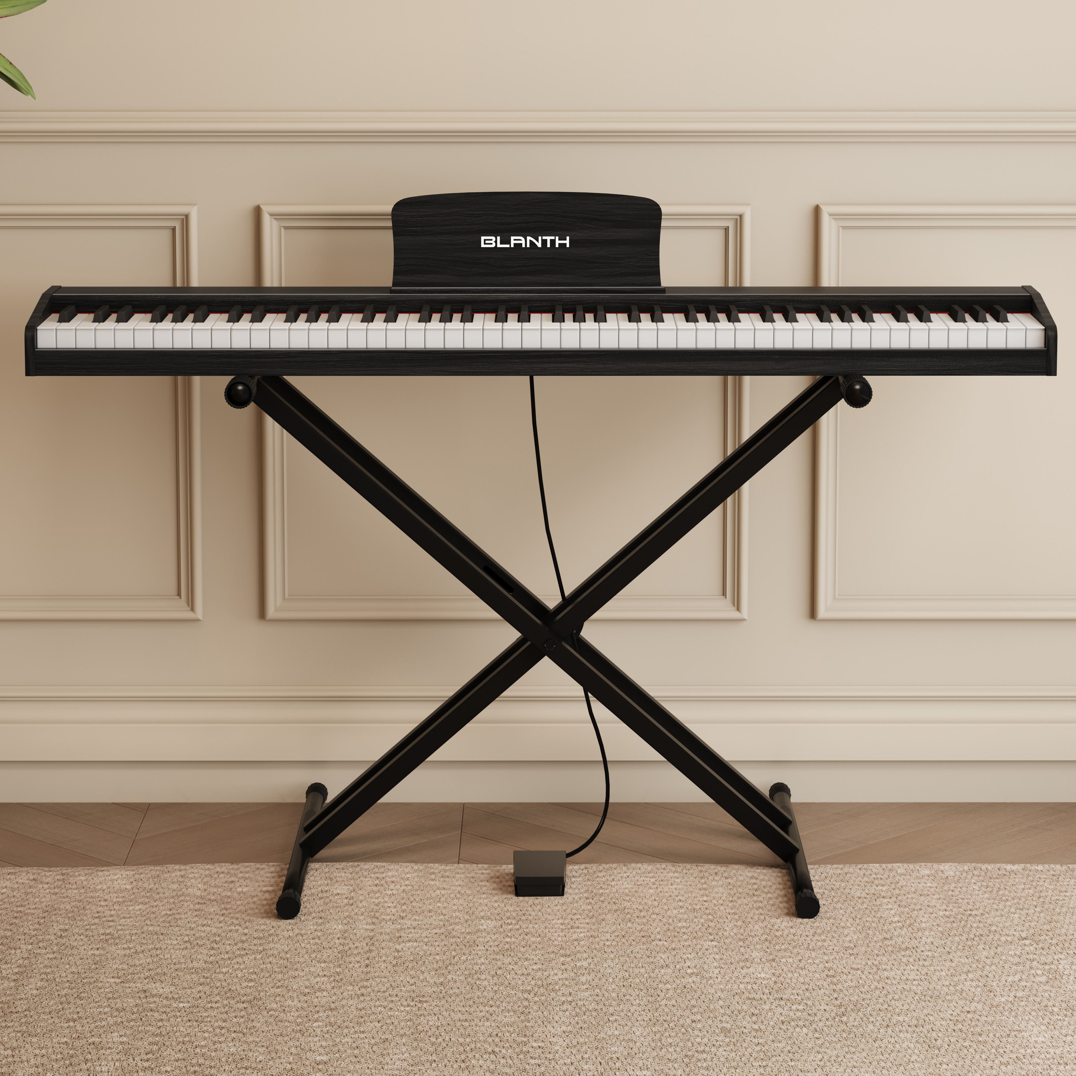 Musical Instrument No Touch - Portable Digital Piano 88 Key Electronic