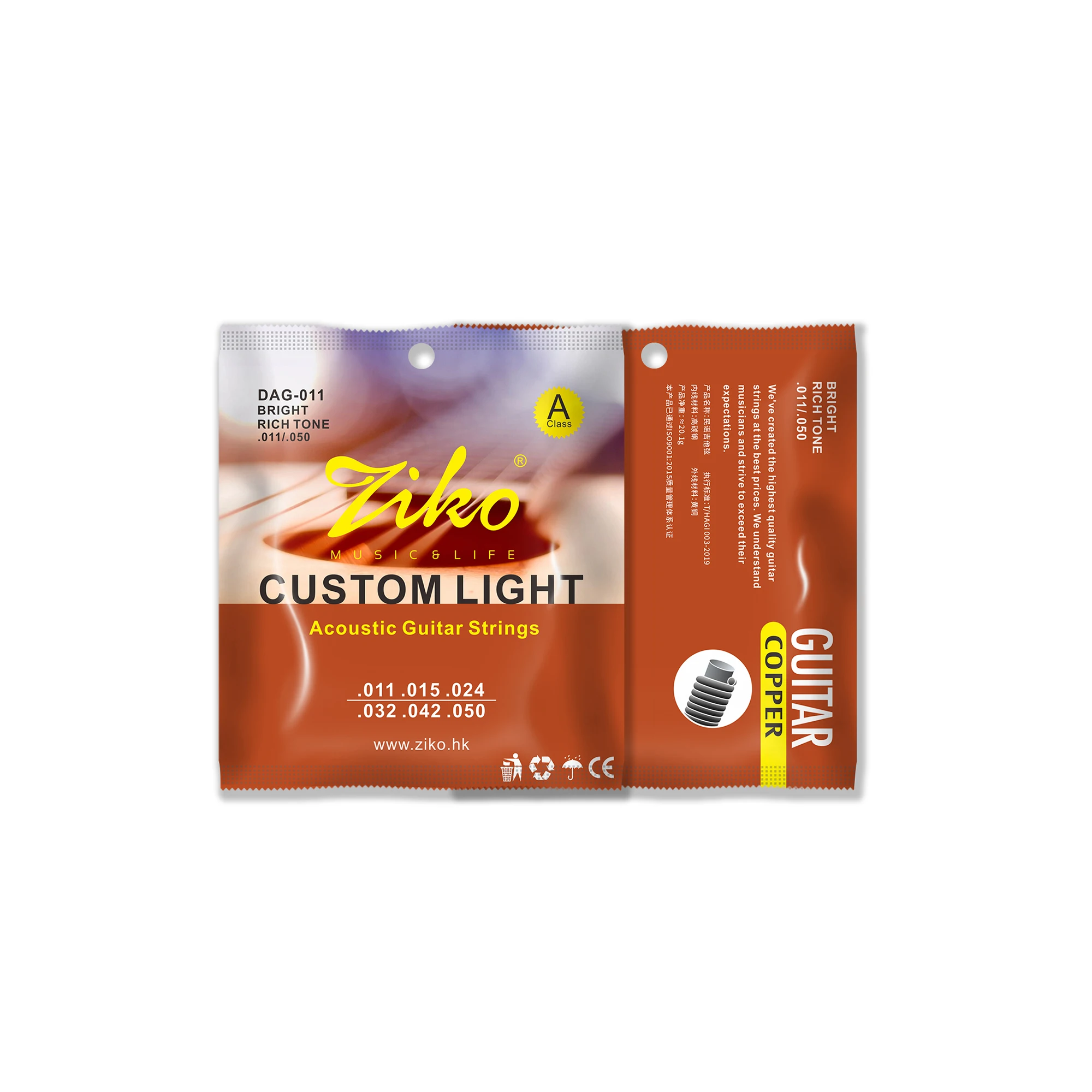 ZIKO Acoustic Guitar String St – Musical Instrument Strings recenzja i cena