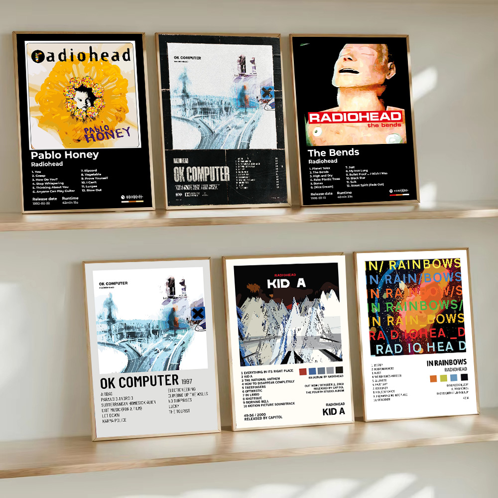 Singer Band R-Radiohead Poster – Musical Instrument Painting recenzja i cena