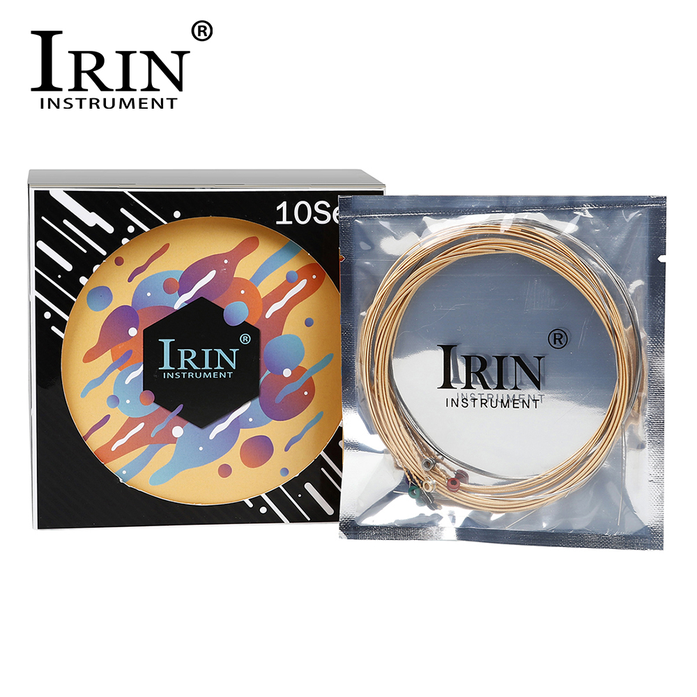 IRIN 10 Sets Guitar Strings 1- – Musical Instrument Strings recenzja i cena