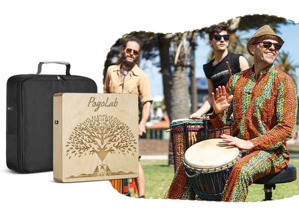 Pogolab Portable Cajon with Sn – Cajon Box Drum recenzja i cena