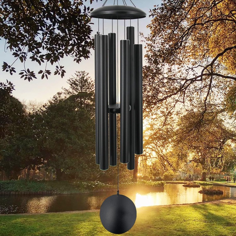 2026 Vintage Large Black Metal – Wind Chime Tubular recenzja i cena