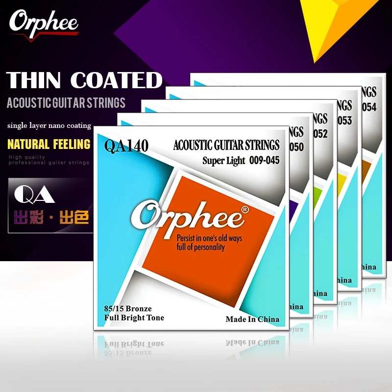 Orphee Acoustic Guitar Strings – Musical Instrument Strings recenzja i cena