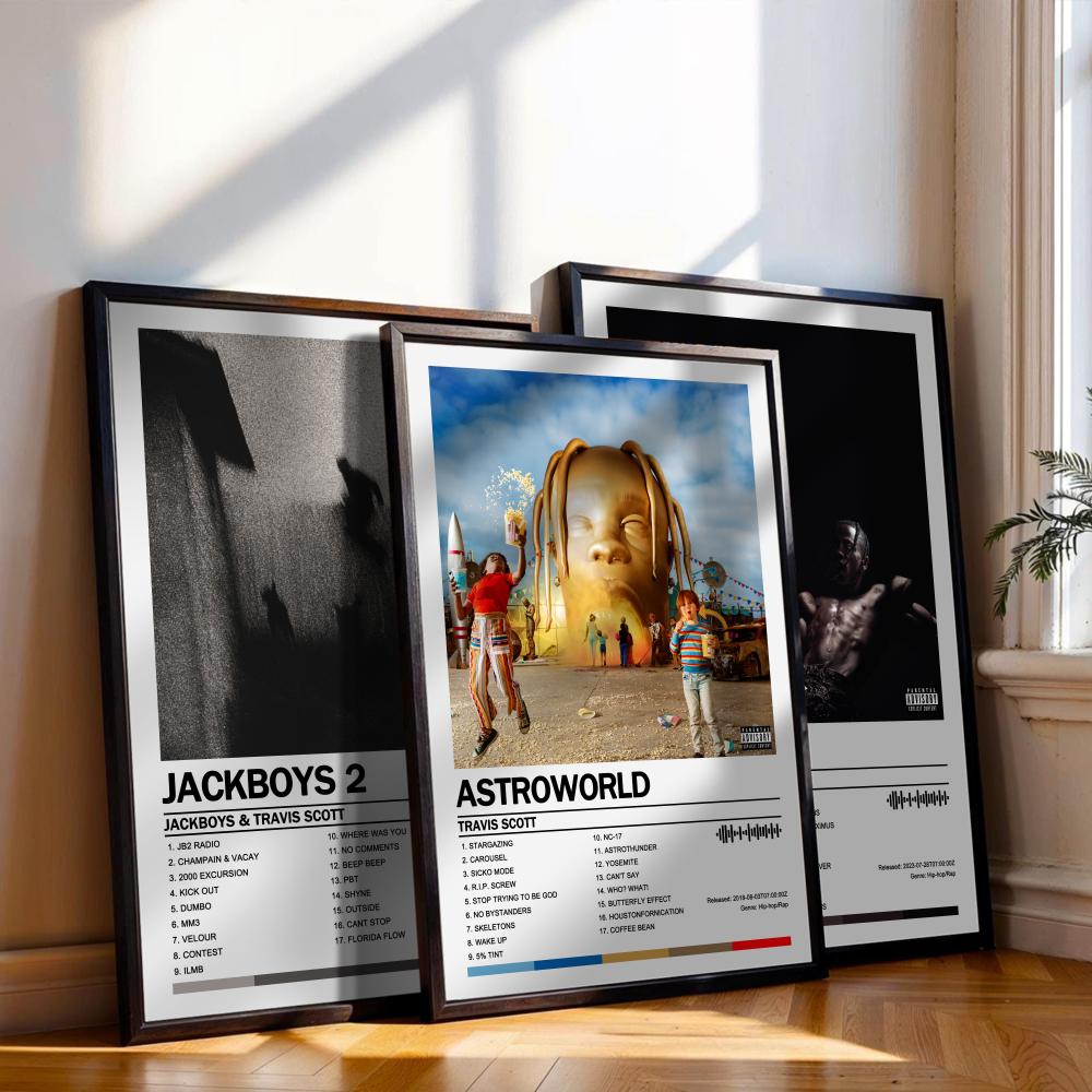 Poster Music Album Jackboys Co – Musical Instrument Painting recenzja i cena