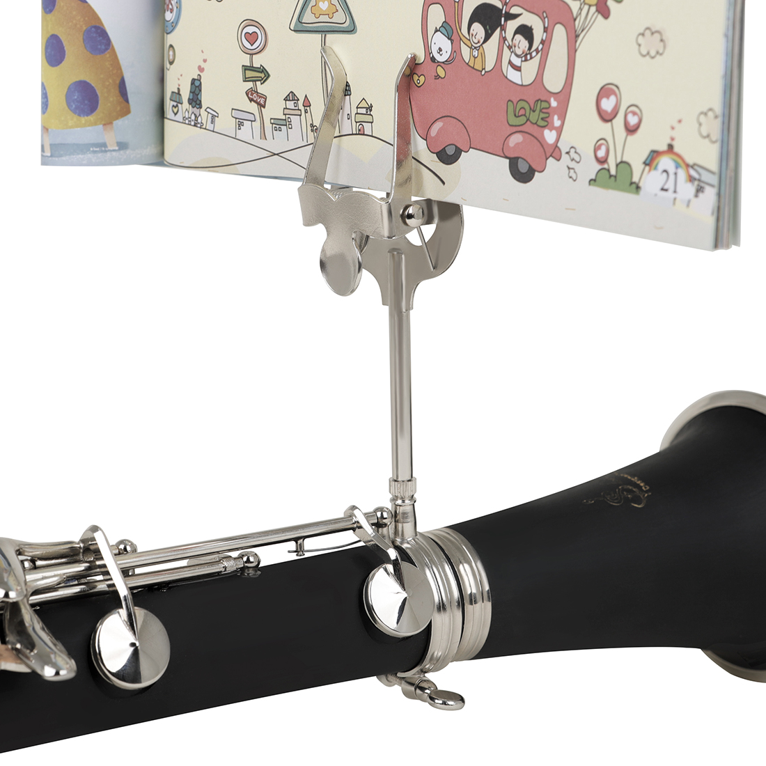 Music Stand Clarinet Trumpet F – Musical Instrument Book recenzja i cena