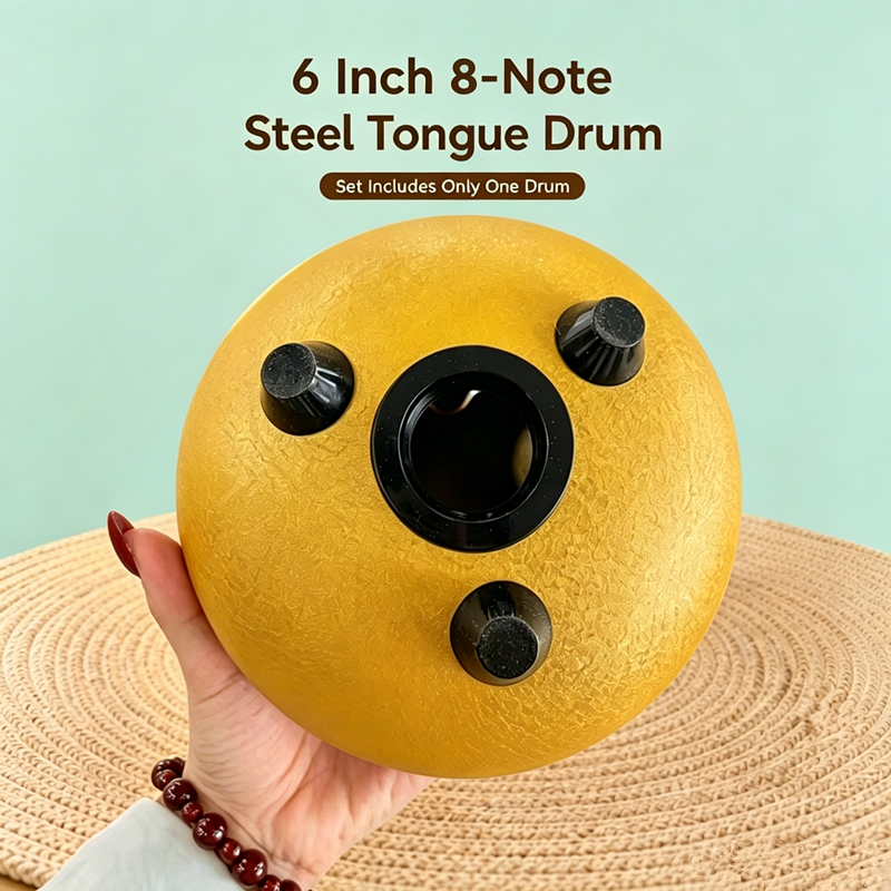 Steel tongue drum,6 Inch 8 Not – Musical Instrument Book recenzja i cena