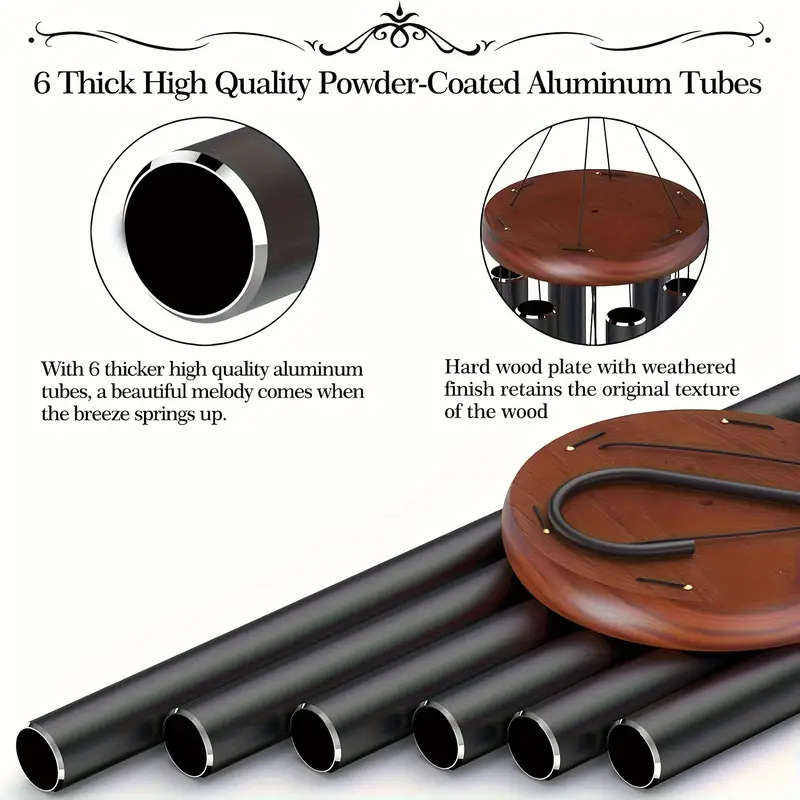 1pc Aluminum Tube Wind Chimes  – Wind Chime Tubular recenzja i cena