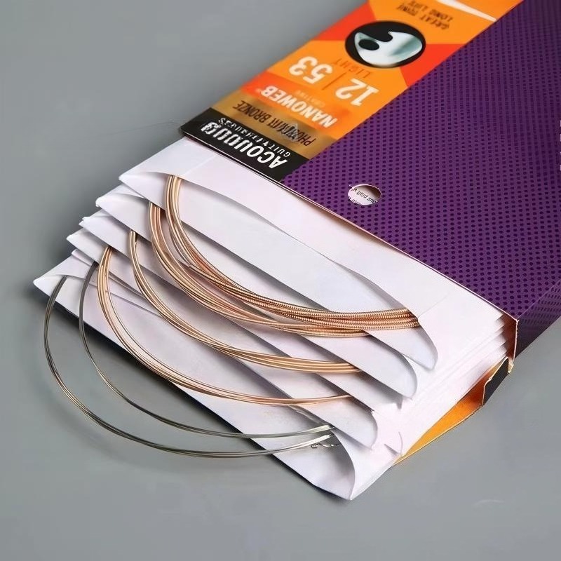 Coated Acoustic Guitar Strings – Musical Instrument Strings recenzja i cena