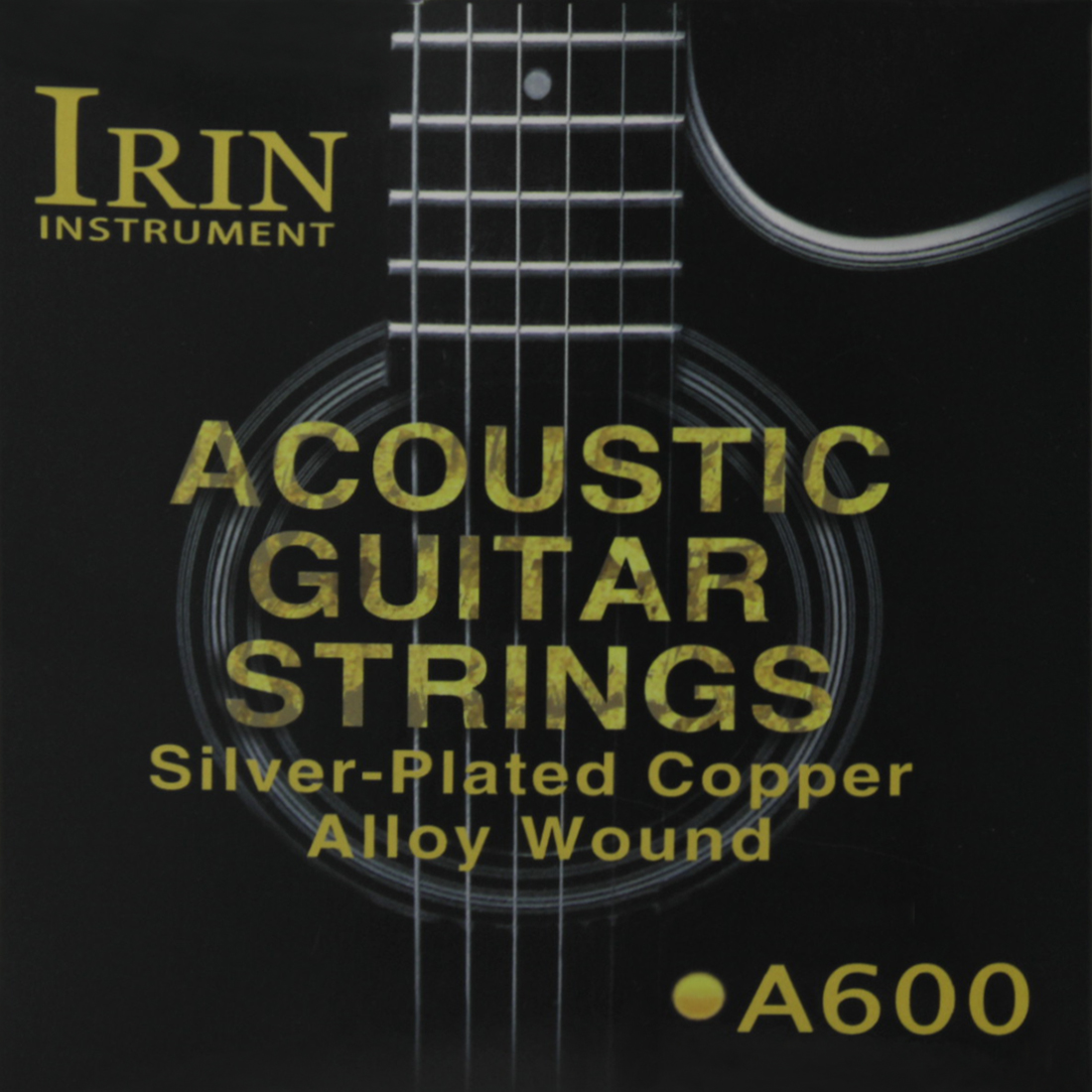 IRIN A600 Acoustic Folk Guitar – Musical Instrument Strings recenzja i cena