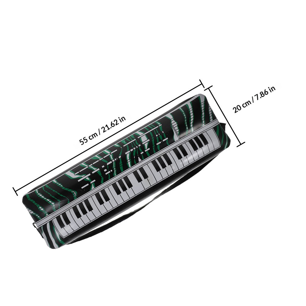 2Pcs Inflatable Toddler Piano  – Musical Instrument Blow recenzja i cena