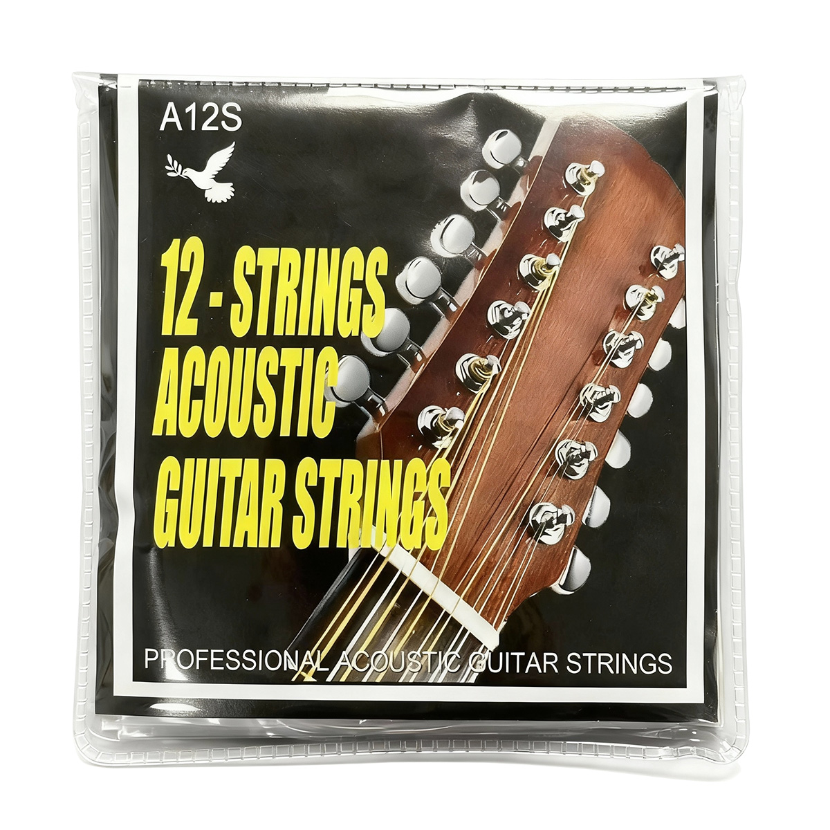 12-strings Folk Acoustic Guita – Musical Instrument Strings recenzja i cena