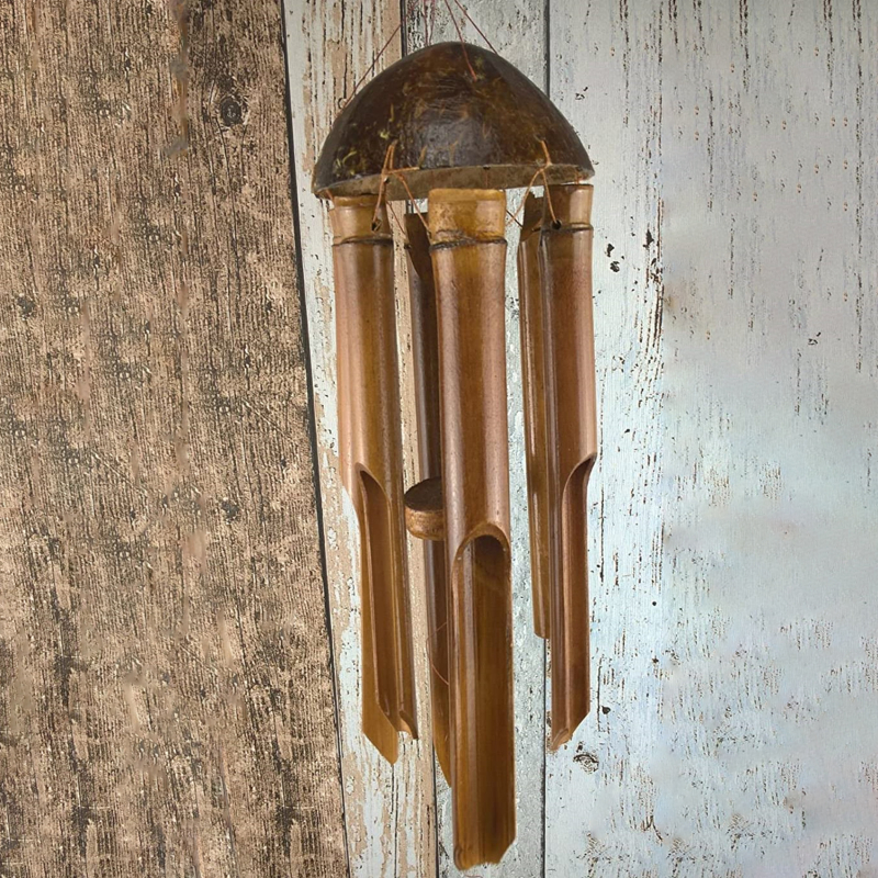1pc Bamboo Wind Chime Light Co – Wind Chime Tubular recenzja i cena