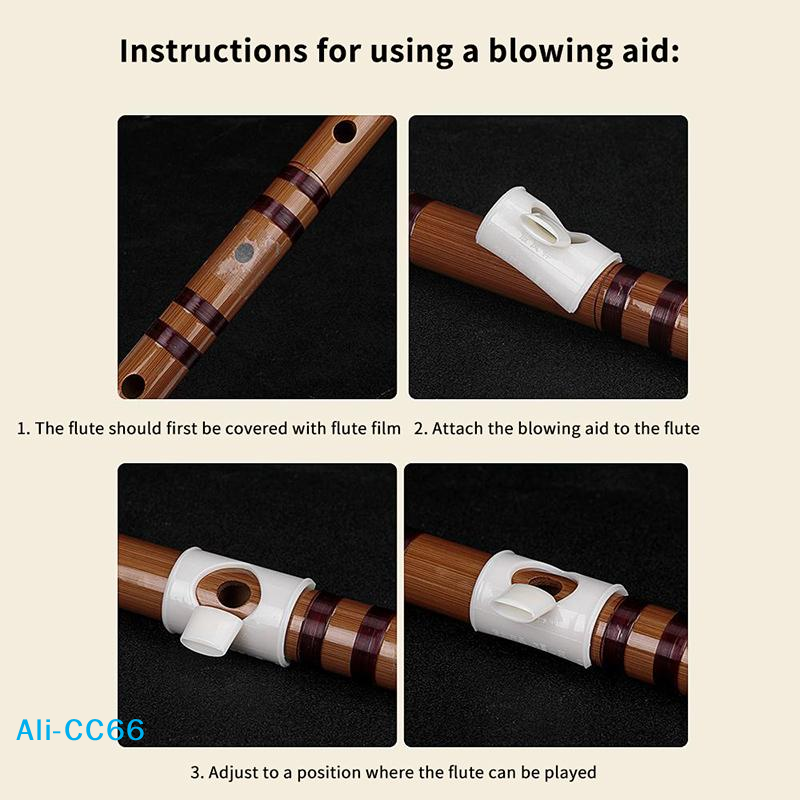 【C】Bamboo Flute Blowing Aid Fl – Musical Instrument Blow recenzja i cena