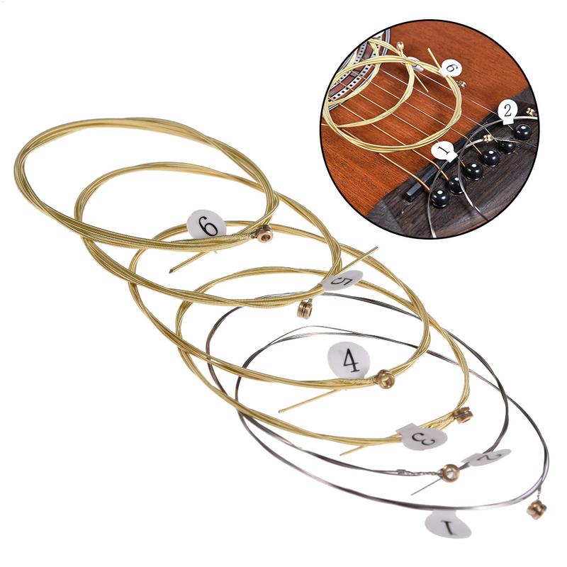 hot sale 6pcs/set Acoustic Gui – Musical Instrument Strings recenzja i cena