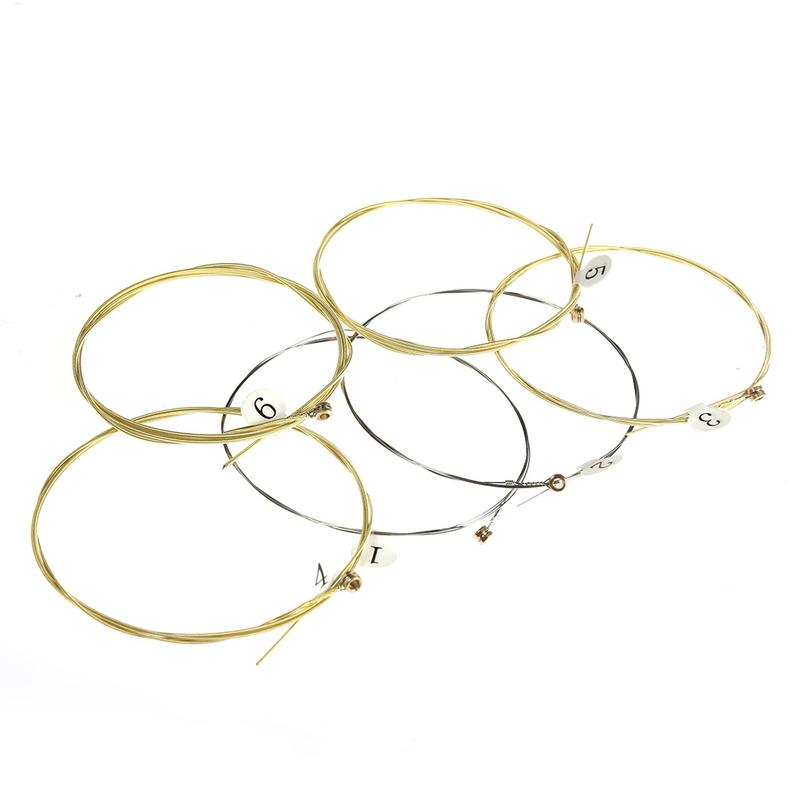 hot sale 6pcs/set Acoustic Gui – Musical Instrument Strings recenzja i cena