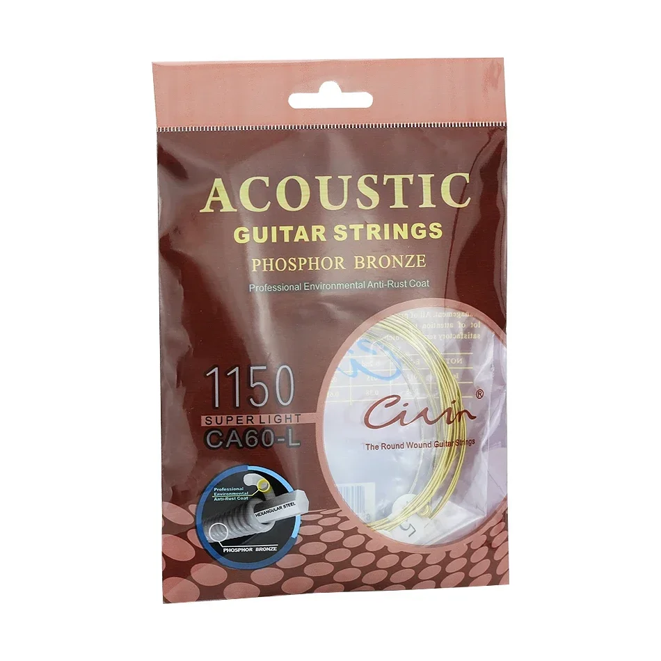 Gearlly 10 Sets Acoustic Guita – Musical Instrument Strings recenzja i cena