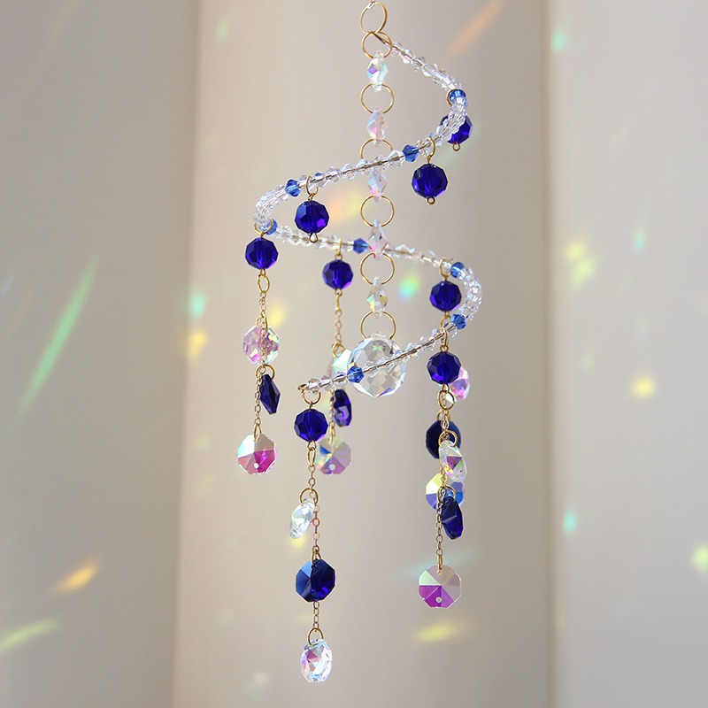 Spiral Sun Catcher Crystal Win – Wind Chime Tubular recenzja i cena