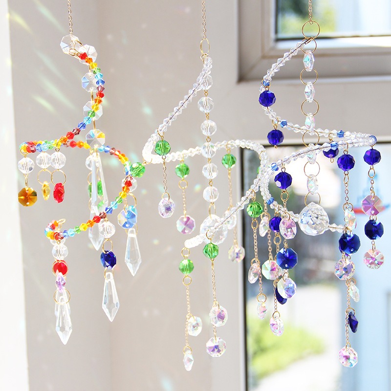 Spiral Sun Catcher Crystal Win – Wind Chime Tubular recenzja i cena