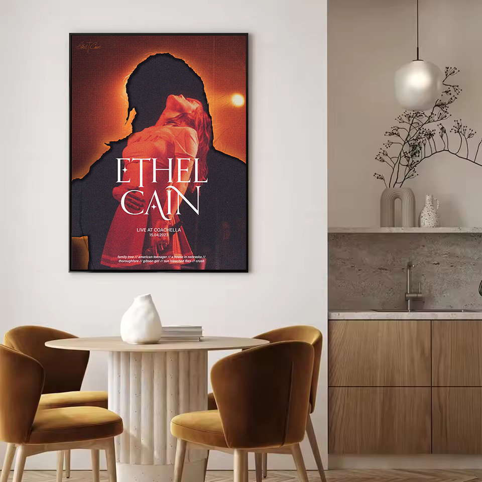 Vintage Singer E-Ethel Cain Mu – Musical Instrument Painting recenzja i cena