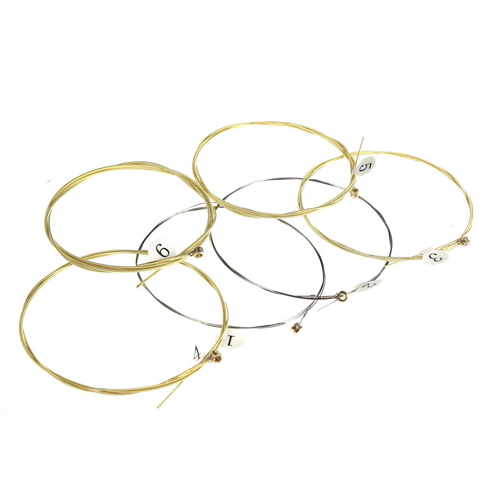 6pcs/set Universal Acoustic Gu – Musical Instrument Strings recenzja i cena