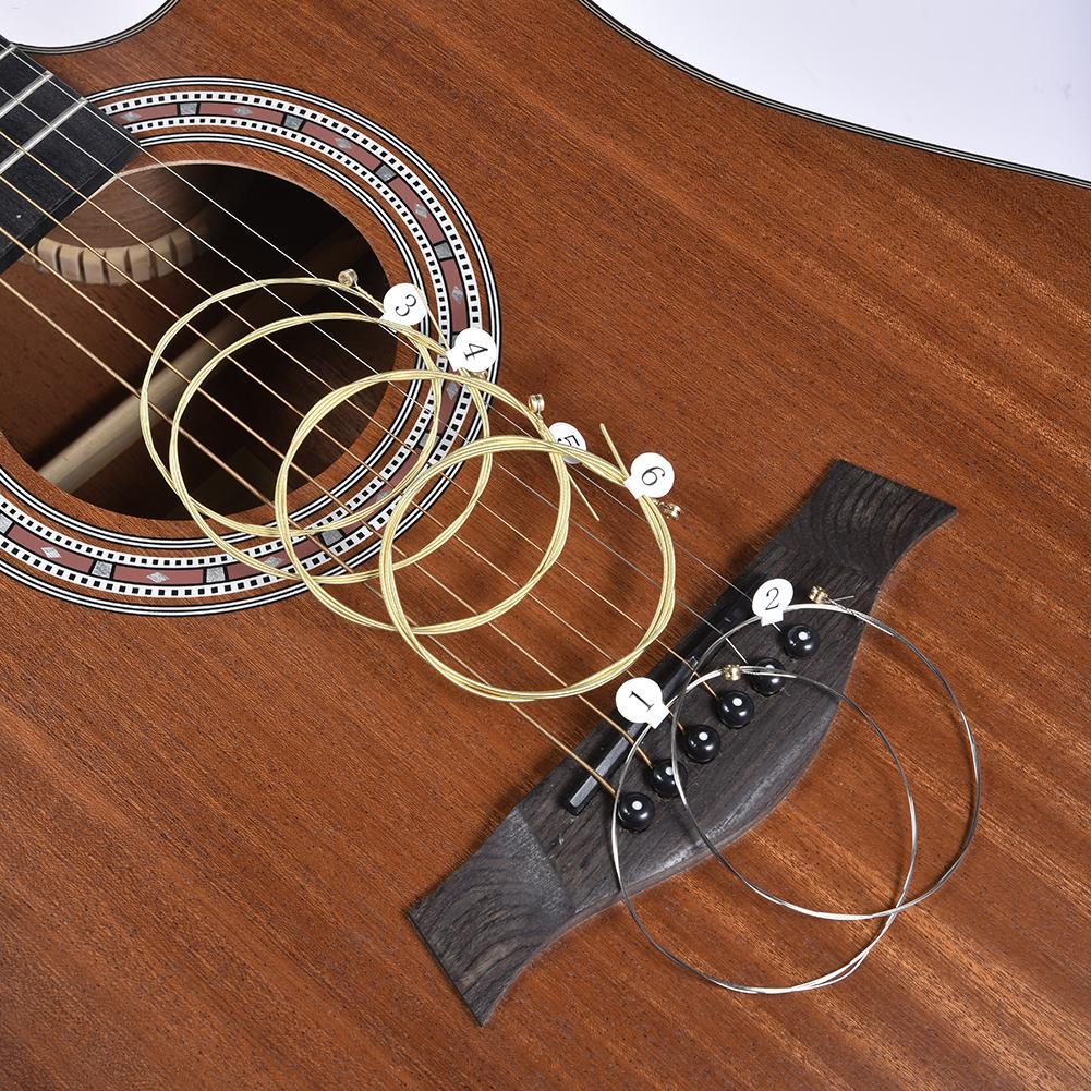 6pcs/set Universal Acoustic Gu – Musical Instrument Strings recenzja i cena