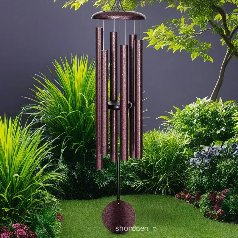 45 Inch Outdoor Wind Chime Red – Wind Chime Tubular recenzja i cena