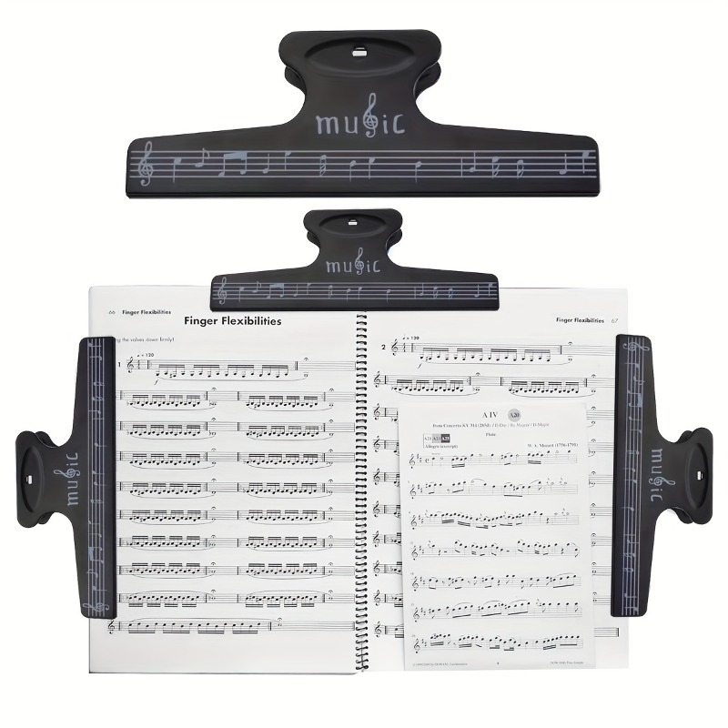 Sheet Music Clip Stationery Fo – Musical Instrument Book recenzja i cena