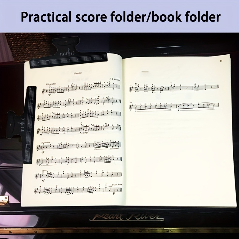 Sheet Music Clip Stationery Fo – Musical Instrument Book recenzja i cena