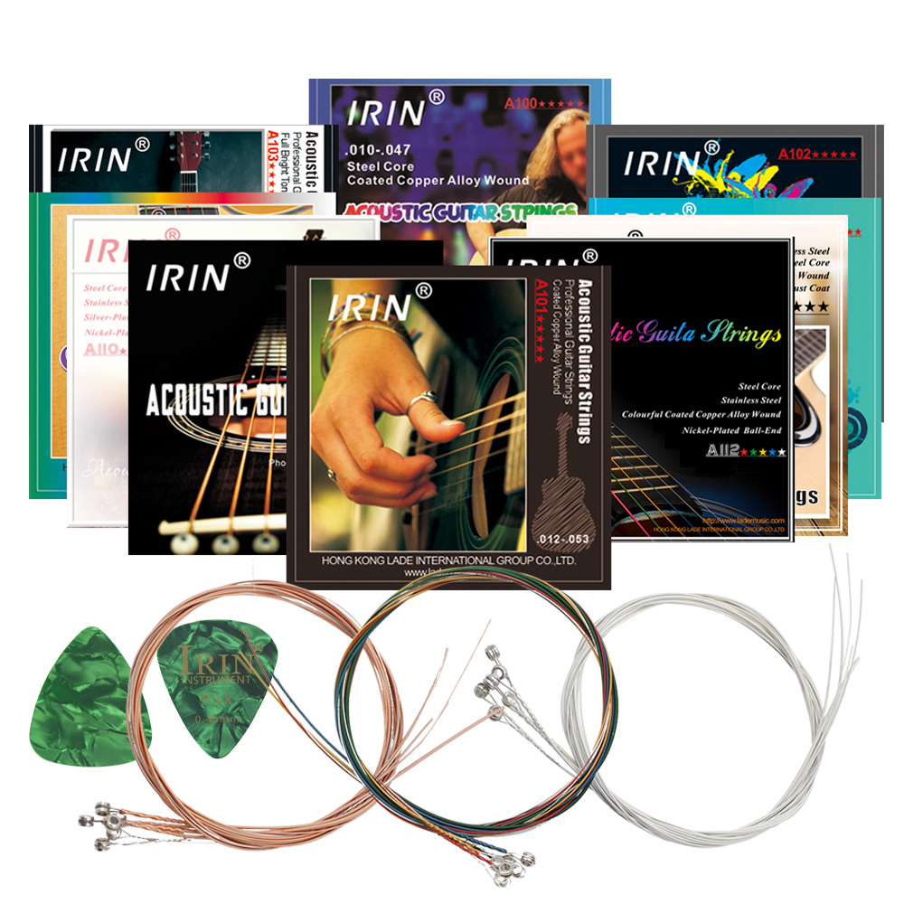 IRIN Acoustic Guitar Strings w – Musical Instrument Strings recenzja i cena