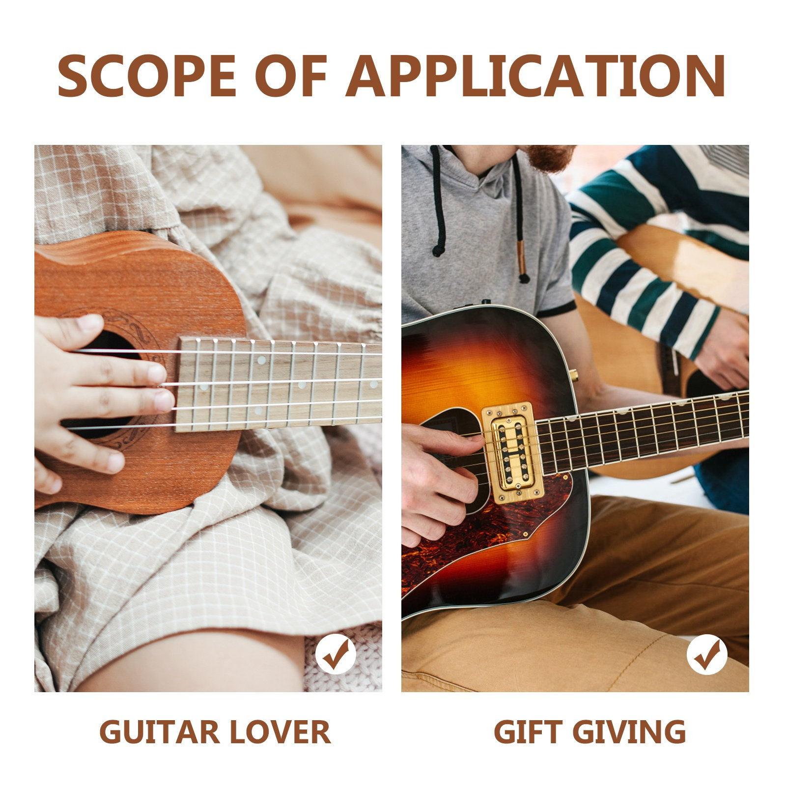2Pcs Guitar Slides for Musical – Musical Instrument Ringtone recenzja i cena