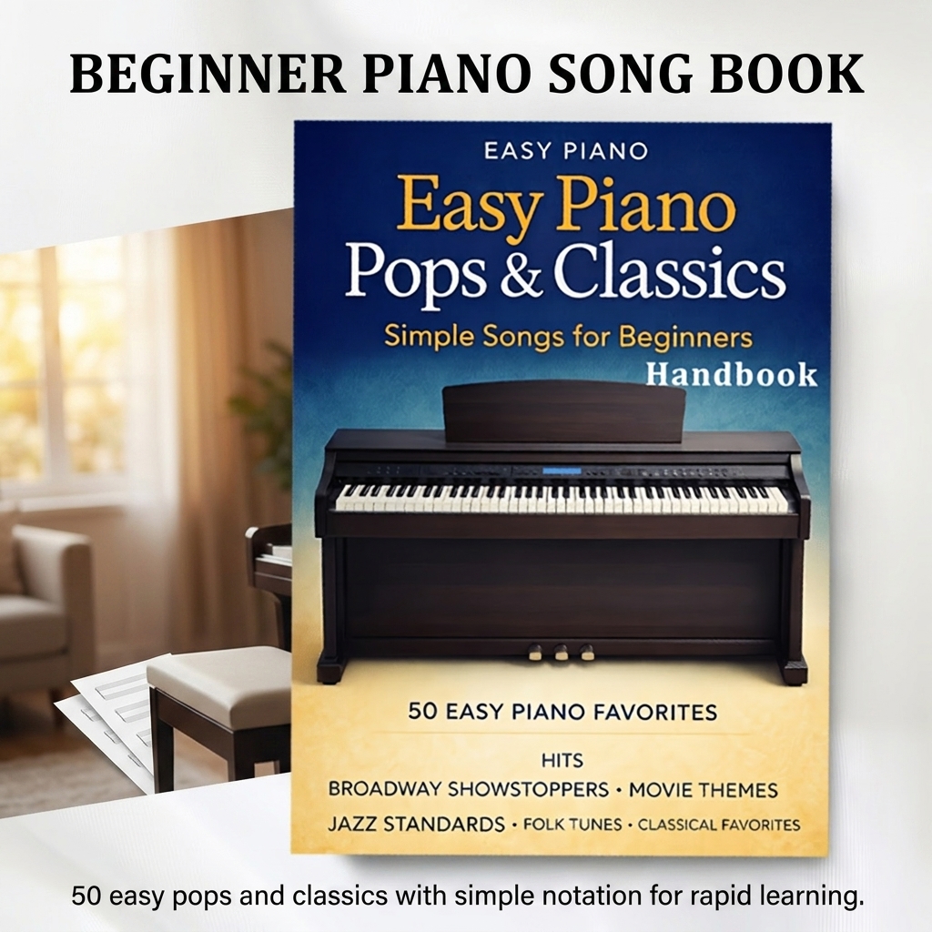 Beginner Piano Music Books Cla – Musical Instrument Book recenzja i cena